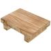 Table Stool Pedestal Stand Risers for Display Kids Step Wood Tray Kitchen Counter