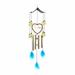 Lloopyting Wind Chimes For Outside Memorial Wind Chime Outdoor Wind Chime Unique Tuning Relax Soothing Melody Sympathy Wind Chime For Mom And Dad Garden Patio Patio Porch Home Decor Blue 15*15*4cm