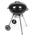 18 Inch Charcoal Stove Enamel Cover Furnace Body White Side Wheel Diameter 15cm Stove Outdoor Barbecue Courtyard Enamel