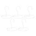 5 Pcs Air Pineapple Hook Display Hanger for Tillandsia Indoor Plant Pots Coat Hangers Wire Plants Balcony Holder