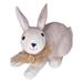 Lifelike Rabbit Sculpture - Resin Rabbit Ornament Hand-Painted Environmentally Friendly and Durable for Family and Bedroom Garden and Courtyard Decor