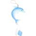 Wall Art Dolphin Ornament Hanging Glass Dolphin Wall Pendant Dolphin Art Decoration