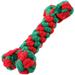 Pet Cotton Rope Molar Toy Pet Training Plaything Bone Shaped Chewing Toy for Dog