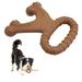 Durable Dog Chew Toy for Aggressive Chewers Pet Beef Dog Bone Nylon Chew Toy Suitable for Medium Large Dogs - Beef Flavor