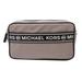Michael Kors Logo Sport Tape Kenly Small Double Zip Camera Crossbody Bag $278