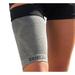 Zensah Thigh Compression Sleeve .. Ã¢â‚¬â€œ Hamstring Support Quad .. Wrap for Men and .. Women - Great for .. Running Sports Groin Pulls .. (Medium 1 Single - .. Heather Grey)