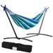 CB COZY BOX Hammock Adjustable Hammock Bed with Space For Two Persons Stand Portable Carrying Case Indoor Hammock Outdoor Hammock Standing Hammock for Outside Hammock Stand Portable Easy Set Up