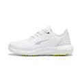 Puma Mens PHANTOMCAT NITRO Golf Shoes - 37893903 - White/Silver/Feather Gray - 11.5