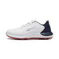 Puma Mens PHANTOMCAT NITRO Golf Shoes - 37893905 - White/Deep Navy/Red - 10.5