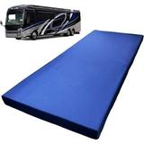 XINiHoXe 4â€� x 24â€� x 72â€� Water Resistant Gel Memory Foam RV Bunk Mattress Firm High Density Foam Base Comfortable and Durable Polyester Cover Truck Camper Travel Trailer Made in USA!