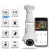 Oneshit Security Clearance 3MP Bulb Camera Wireless Home Security Camera With 2.4GHz WiFi 360 Degree Smart Surveillance Cam With Motion Detection Alarm Night Vision(No Card)