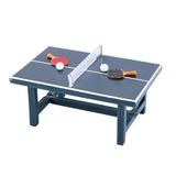 Table Tennis Table Toy 1 Set of Mini Table Miniature Table Tennis Table Toys Miniature Sports Equipment