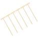 6pcs Portable Sandbox Rakes Crafts Small Sand Garden Rake Tools Delicate Mini Rakes