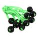 10 Pcs Tent Bungee Cord Tents Luggage Packing Elastic Rope Tarpaulin Oxford