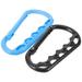 2 Pcs Ski Boots Hand Buckle Carrying Hook Teens Ti Roller Skating Shoe Lift Large Quick Skate 2pcs Major Plastic Child