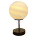 Hiroekza Clearance! Led Lights Glass Ball Planets Desk Lamp Dimmable Mood Night Light Astronomical Decoration USB Rechargeable Colorful Remote Control Planets Lamp 12 Cm Clearance
