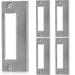 Guide Sheet 5 Pcs Stainless Steel Plate Hole Filler Door Lock Locks Dead Bolt for Doors