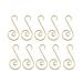 100 Pcs Hanging Hooks for Decorations S-shaped Hooks Christmas Tree Accessories Decoration Accessories Metal Hook