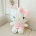 Big Size Sanrio Plushies Rose Hello Kitty Plush Toy Hello Kitty Stuffed Anime Hello Kitty Plushies KT Cat Doll Xmas Gifts