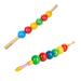 Kids Arm Exerciser 2Pcs Fun Color Ball Arm Exerciser Chest Expander Kids Fitness Game Exercise Toy