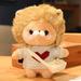 Kawaii Baby Lion Toy Plush Lion with Sweater Clothes Stuffed Soft Animals Dolls Plushie Pillow Birthday Gifts For Girls Boys