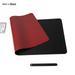 Oneshit Mouse Clearance Sale Pure Color Leather Mouse Pad Large Desk Pad Home Office Laptop Leather Mouse Pad Writing Pad Double-sided