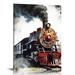 Chilfamy Construction Truck Wall Art Boys Wall Decor Watercolor Train Posters Prints Colorful Pictures Kids Bedroom Toddler Home Decorations Transportation Paintings for Nursery 16x20 in/12x16 in