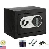 Safes Electronic Security Safe Box Digital Cabinet with Keypad Lock & Solid Steel Home Safe Black