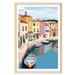 French Riviera Art Print Port Grimaud France Wall Art France Travel Poster Home Decor Travel Gift Travel Poster Provence Housewarming (UNFRAMED) 20â€³ x 30â€³