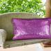 Pgeraug Pillow Cover Holster 11.8Ã‚Â€Â˜Ã‚Â€Â™X19.7Ã‚Â€Â˜Ã‚Â€Â™ Sequin Pillowcase for Wedding Party Decoration Sequin Solid Color Gradient Pillowcase Sofa Cushion Pillowcase Pillow Case Purple