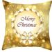 Yubnlvae Christmas Throw Pillow Covers Pillow Case Pillowcase Christmas Peach Golden Skin Pillowcase Printed Pillow Case B Christmas Throw Pillows
