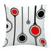 xiuh creative geometric polyester pillow case waist throw cushion cover home decoration c