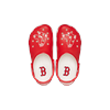 Crocs White Mlb Boston Red Sox Classic Clog Shoes