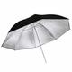 Ex-Pro 36" 91cm Black/White [& Silver] Photographic Studio Collapsible Umbrella Revesable / Removable
