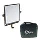 Ex-Pro Dimmable Bi-color LED with U Bracket Professional Lighting Kit, Metal Frame, 600 LED, 3200-6000K, CRI 95+