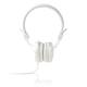 Nedis Wired Headphones | On-ear | Foldable | 1.2 m Round Cable | White