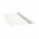 Ex-Pro Branded Velcro Cable PULL LOOPED Ties 20x150mm - 10 Pack White