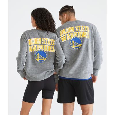 Aeropostale Mens' Golden State Warriors Crew Sweatshirt - Grey - Size L - Cotton