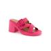 Women's Milan Heeled Sandal by Bueno in Hot Pink (Size 38 M)
