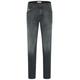 5-Pocket-Jeans BUGATTI Gr. 42, Länge 34, grau (dunkelgrau) Herren Jeans 5-Pocket-Jeans