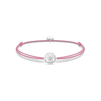 Armband THOMAS SABO "LS098-401-9-L20V" Gr. 20, silber (silberfarben), Armbänder, Damen, 20, Silber 925 (Sterlingsilber)-Textil, Silber 925 (Sterlingsilber), Textil Image
