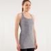 Lululemon Athletica Tops | Lululemon Cool Racer Back Tank Coal Grey | Color: Gray | Size: 6