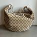 Gucci Bags | Gucci Biba Monogram Canvas Studded Hobo Bag | Color: Brown/Tan | Size: Os