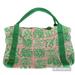 Lilly Pulitzer Bags | Lily Pulitzer 2013 Floral Print Cotton Shoulder Tote Bag Nwt | Color: Green/Pink | Size: Os