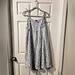 J. Crew Dresses | J. Crew Tie Shoulder Floral Dress ( Sundress) | Color: Blue/White | Size: Xl