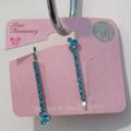Disney Accessories | Disney Euc, Blue Jeweled, Mickey Mouse Designed Hair Accessory | Color: Blue/Silver | Size: Os