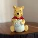 Disney Other | Disney Winnie The Pooh Porcelain Figurine | Color: Gold/Red | Size: Os