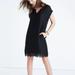 Madewell Dresses | Madewell "Duskway" Eyelet Hem Dress*Nwt* | Color: Black | Size: L