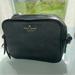 Kate Spade Bags | Kate Spade Pebbled Black Leather Camera Bag Crossbody Euc Cube Purse Handbag | Color: Black/Gold | Size: Os