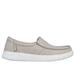 Skechers Women's BOBS Skipper - Delightful Melody Shoes | Size 9.0 Wide | Natural | Textile | Vegan | Machine Washable